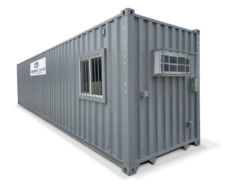 Springtown, Texas 40' Combo Container Office & Storage